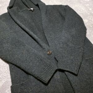 Uniqlo Hunter Green Wool Cardigan (Size XS)